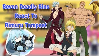 Seven Deadly Sins React To Rimuru Tempest | Gacha React |