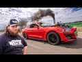 We Road Trip the Cummins Mustang and Race It