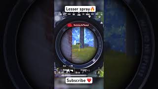 leser spray m416 with 3x no recoil #pubgmobile #bgmi #pubg #leserspray ent from the ab #m416spray