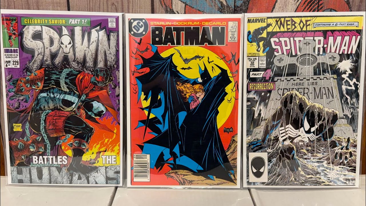 COMIC BOOKS! THEN VS NOW. DID ANY GAIN VALUE? - YouTube
