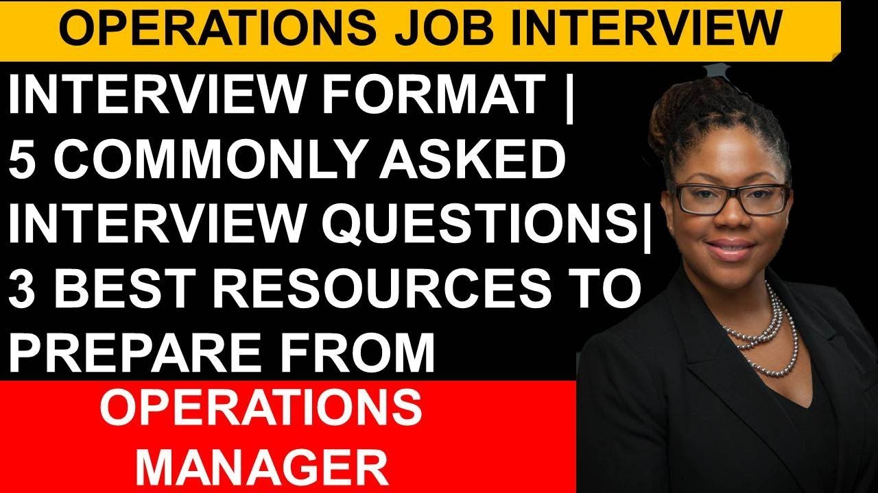 presentation for operations manager interview