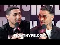 TEOFIMO LOPEZ & GEORGE KAMBOSOS JR. TRADE HEATED FIGHTING WORDS; GET PERSONAL & FIRED UP