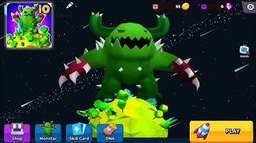 Monstars.io: Monster Evolution Walkthrough Gameplay All Levels Android,iOS | Mercury Level 1-14 |
