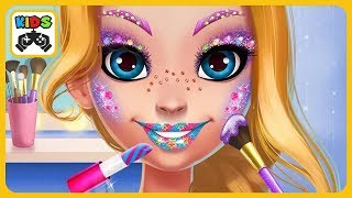 Блестящий макияж - Блеск-салон * Игра для девочек от Tabtale screenshot 3