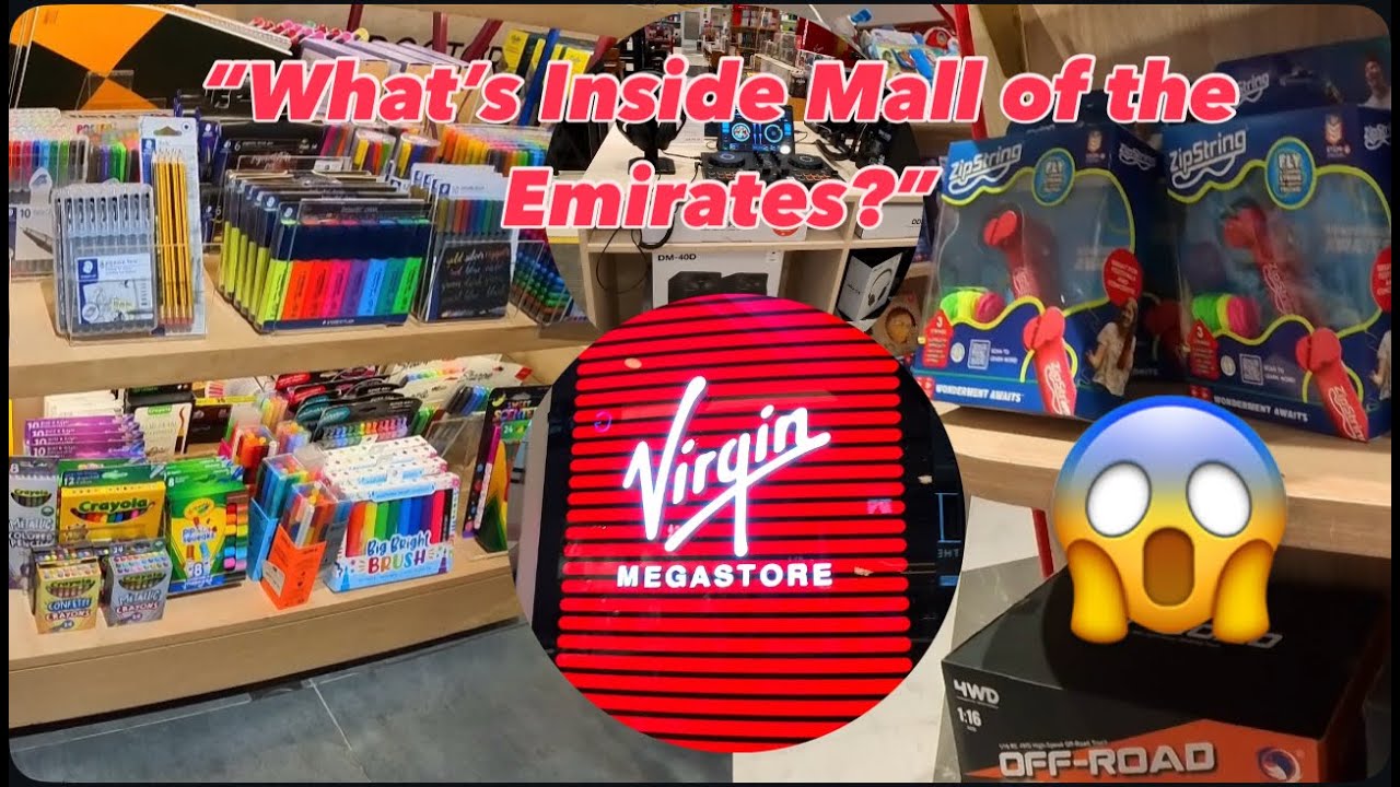 What’s Inside Mall of the Emirates? Virgin Megastore, Hamleys & More!