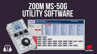 ZOOM MS-50G UTILITY SOFTWARE