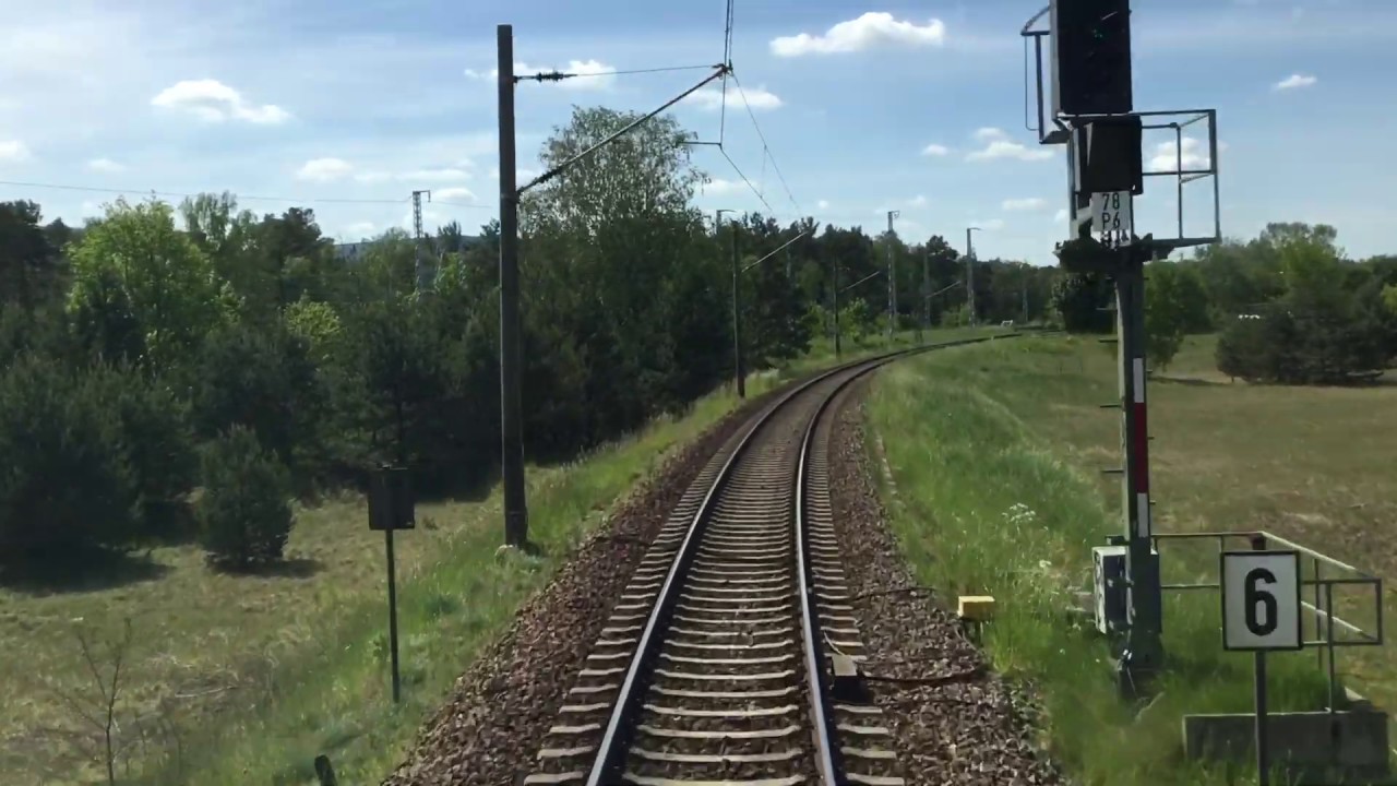 Folge 8: Führerstandsmitfahrt von Ludwigsfelde über Saarmund, Golm bis Berlin Karow in Echtzeit - HD