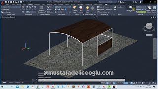 Autocad 3 Boyutlu Çizim (11)  Autocad Eğitimi / Kamelya