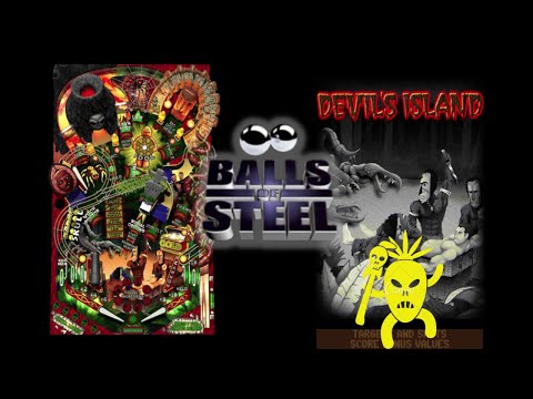 Balls of Steel Pinball : Devilu0027s Island Table (PC) | Gameplay u0026 Commentary