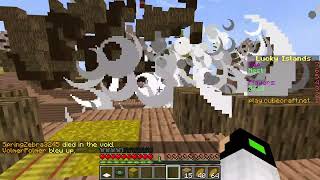 Cubecraft Luckywars Island Explodes