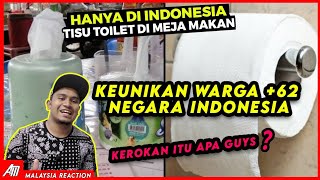 Kebiasaan Unik Warga Indonesia 🇮🇩, Yang Tidak Ada Di Luar Negeri (Malaysia Reaction) 🇲🇾