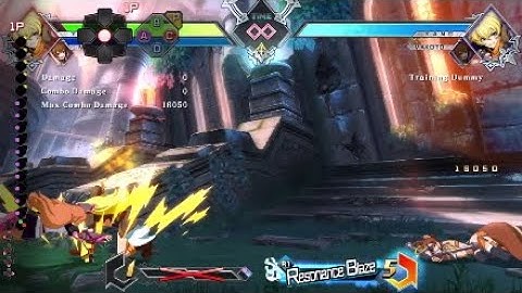 BBTAG Makoto Yang slightly optimized cross combo