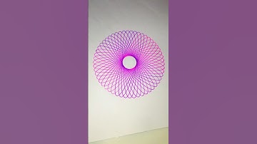 The Magic Ruler In Spirograph Drawing | #2025 #spirograph #shorts #Atik_Mia_official