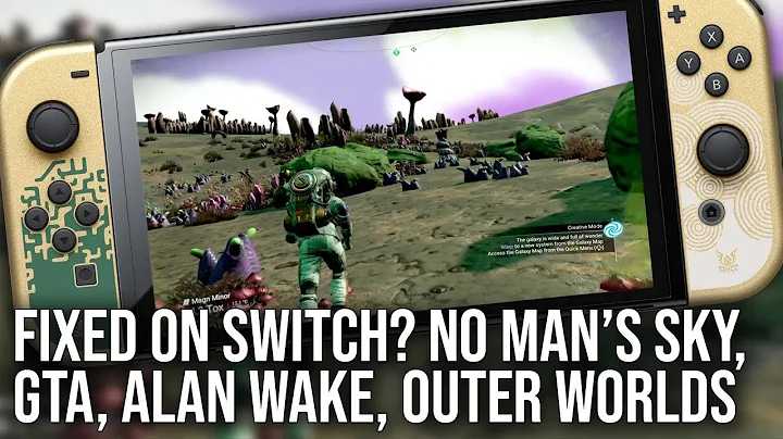 Cải thiện tựa game trên Nintendo Switch: No Man's Sky, GTA Definitive, Alan Wake!