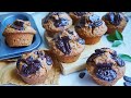 Muffins de CALABAZA y CHOCOLATE. Receta fácil