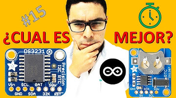 Modulo DS1307 y DS3231.- Reloj de Tiempo Real (RTC)  ▌CURSO de ARDUINO #15 ⌚️