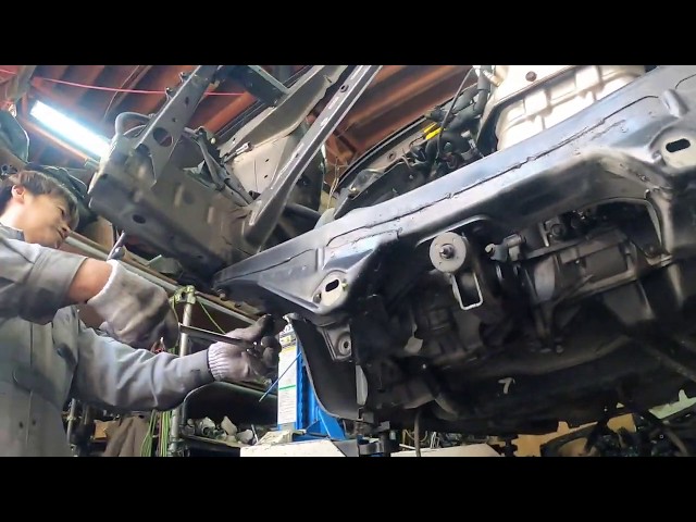 ZZW30 MR-S Rear Cross Member Removal!! MR-S MRS ZZW30
