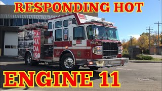 **OLD CANADA 150** Calgary Engine 11 Responding HOT | CFD