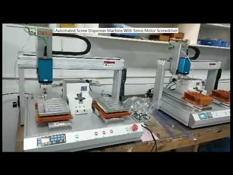 Automated Screw Dispenser Machine with Servo Motor Screwdriver