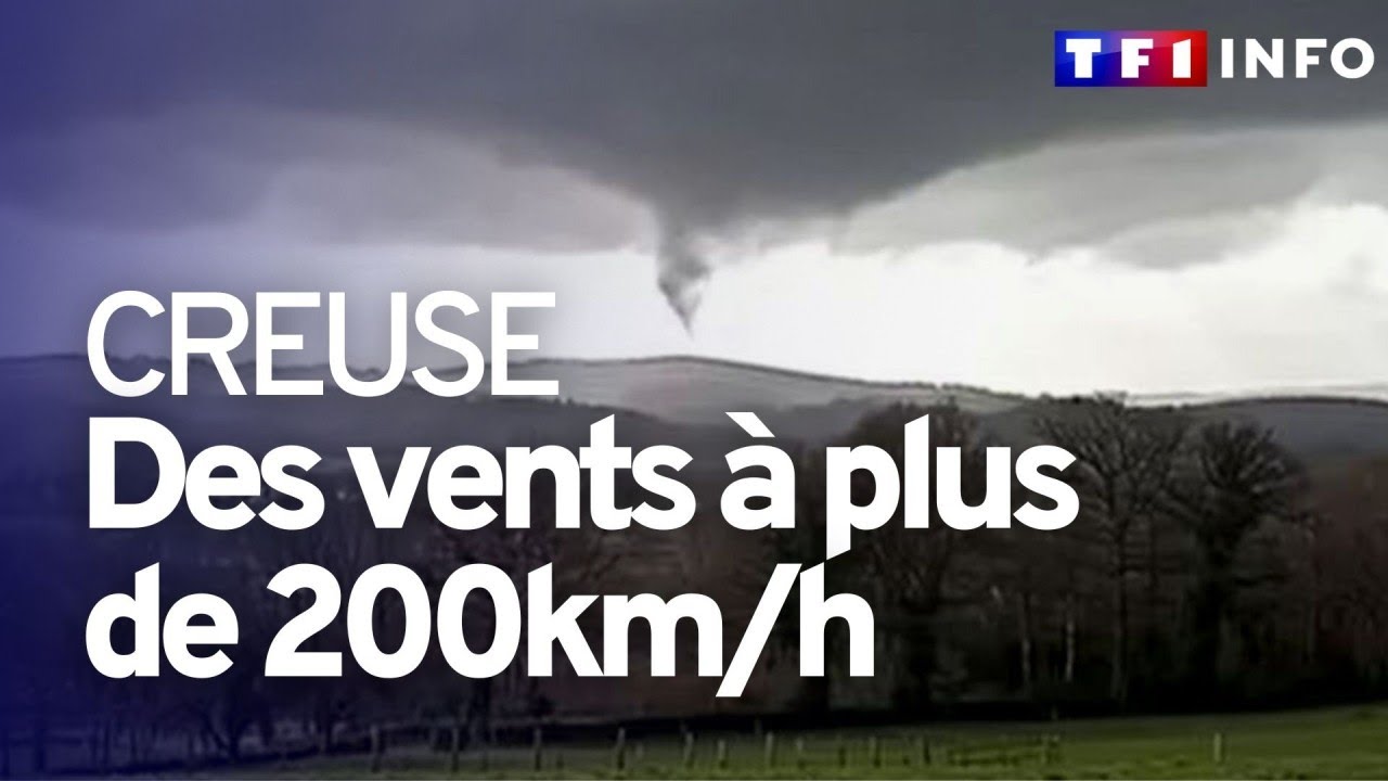 Tornade dans la Creuse : les images spectaculaires des dégâts