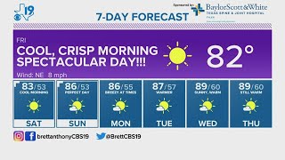 Thursday September 29th, 2022 Evening Weather Update