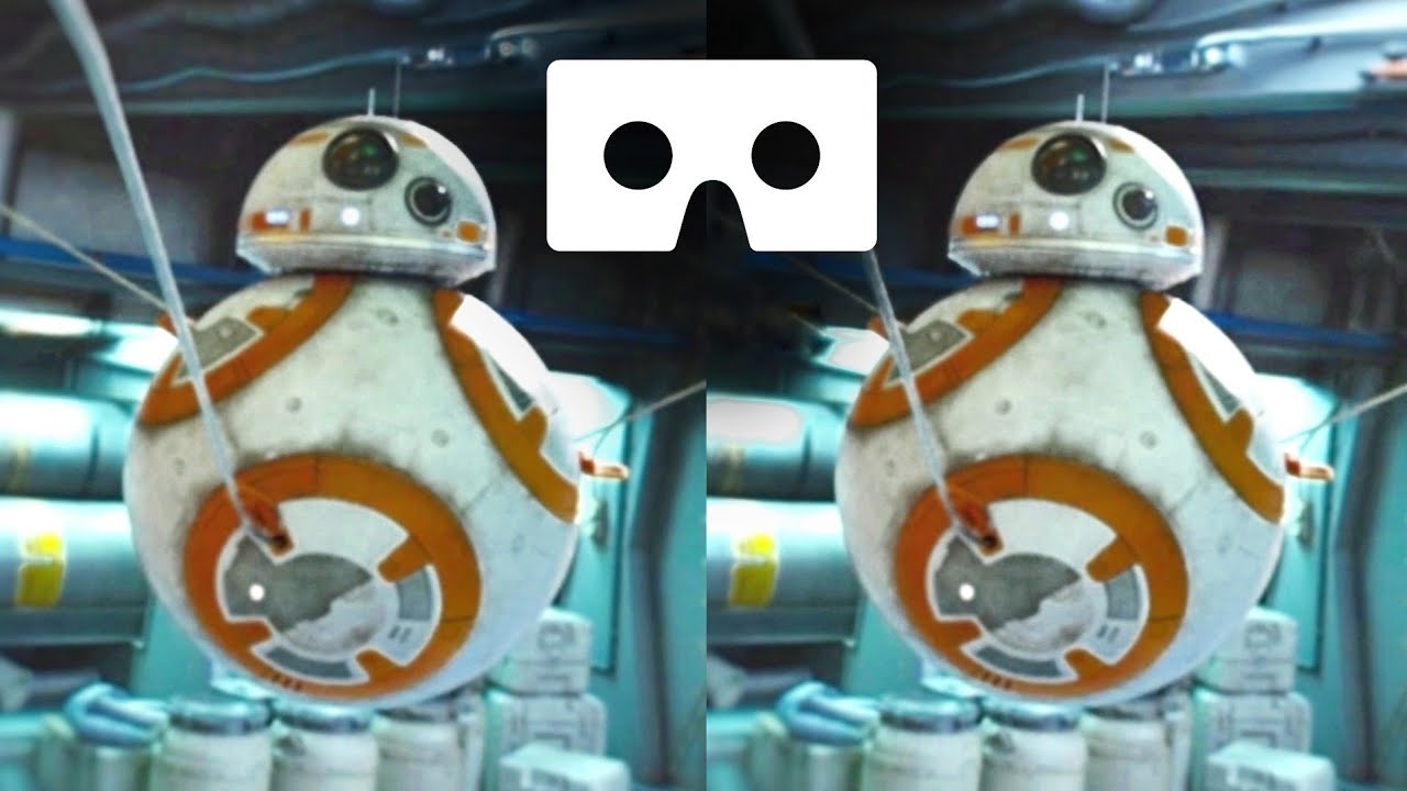 Star Wars Cardboard 3D VR SBS Split Screen not 360 - YouTube