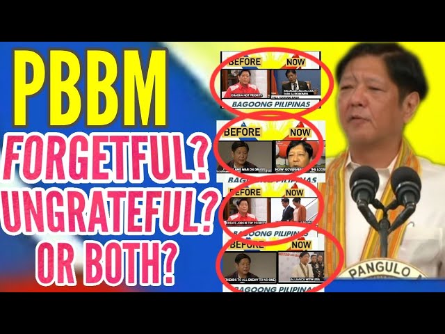 PRESIDENT MARCOS: FORGETFUL, UNGRATEFUL, OR BOTH? class=