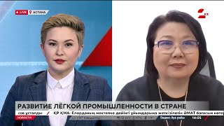 Эксперт о развитии легкой промышленности в Казахстане