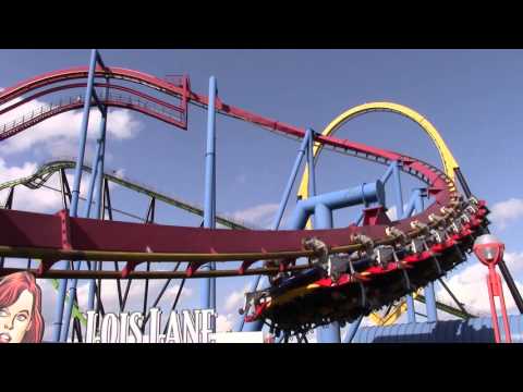 Video: Superman Ultimate Flight - Anmeldelse af Six Flags Great Adventure Roller Coaster