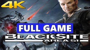 BlackSite: Area 51 Full Walkthrough Gameplay - No Commentary 4K (PC Longplay)