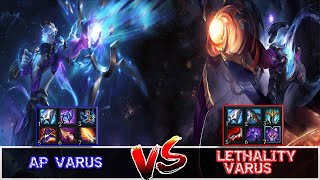 AP VARUS vs LETHALITY VARUS - Dmg Test
