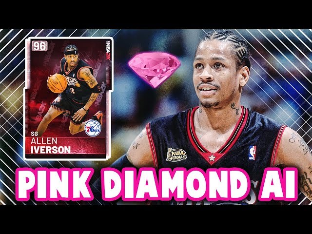 PANINI けちっ NBA ALLEN IVERSON アイバーソン PINK ICE