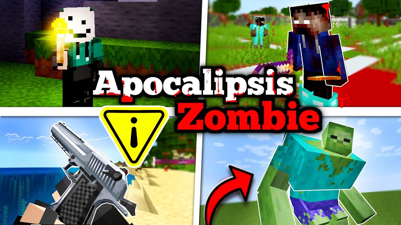 ⚠ Top 10 ADDONS para TRANSFORMAR MCPE en APOCALIPSIS ZOMBIE (26.X) 🧟| MEJORES ADDONS ZOMBIES