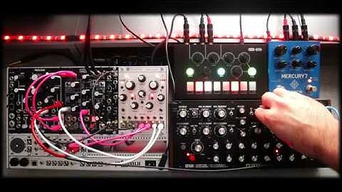 Jamuary 2020 No.22 Qu-Bit Nebulae, Make Noise Mimeophon, Moog DFAM