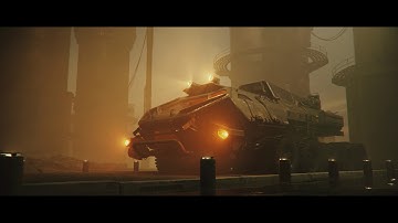 Sci-fi/hard surface. Maya, Redshift.