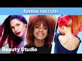 Rainbow Hair Transformations! Seriously Colorful | Beauty Studio