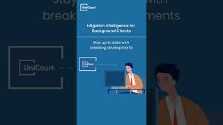Litigation Intelligence for Background Check