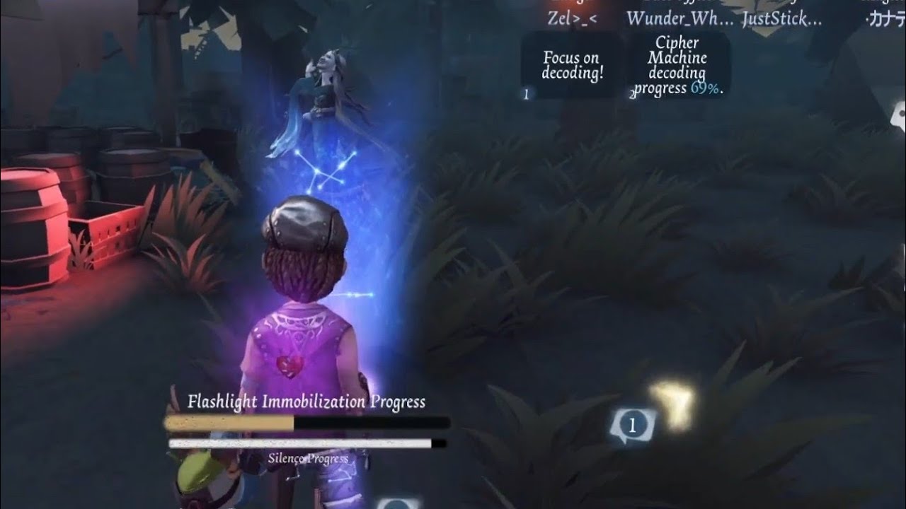 Thief's silent Too OP against Geisha | IDENTITY V - YouTube