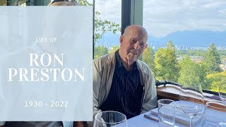 Dad Preston Memorial Slideshow