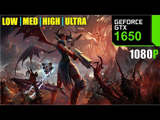 Metal Hellsinger - RTX 3050 - GTX 1650 Super - GTX 1650 - GTX 1050 Ti -  Performance Test 