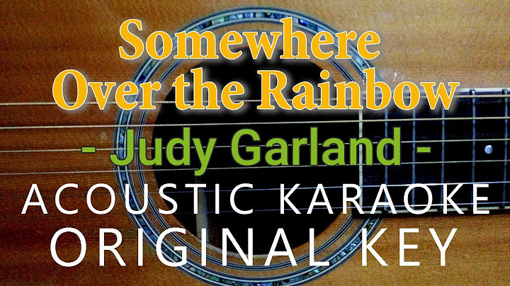 Over the Rainbow Acoustic version - Acoustic performance video thumbnail