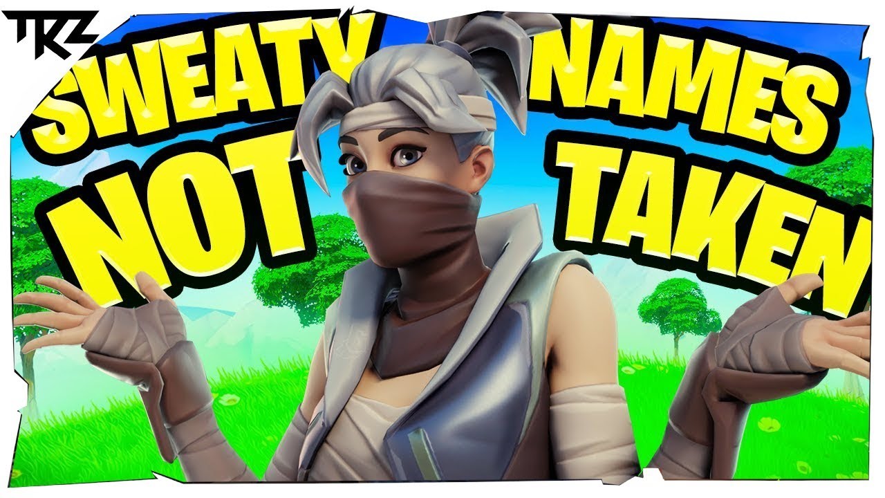 Sweaty Things To Put In Your Fortnite Name (Username Ideas) - YouTube