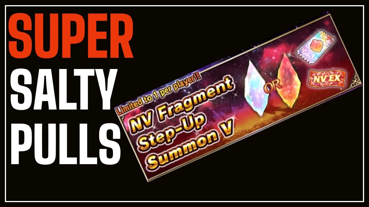 FFBE - NV Fragment Step Up V Summons. I Hate My Luck!