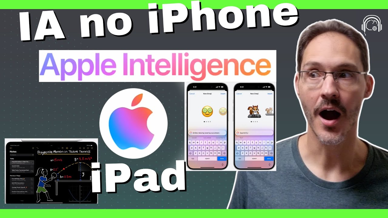 APPLE INTELLIGENCE - IA direto no iPhone - YouTube