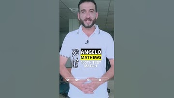 Angelo Mathews becomes the 6th Sri Lankan to play 100 Test matches