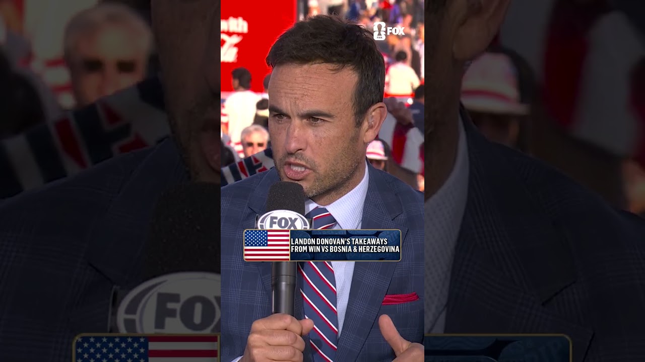 Landon Donovan gives his takeaways after the USMNT's 2-0 win over Bosnia and Herzegovina