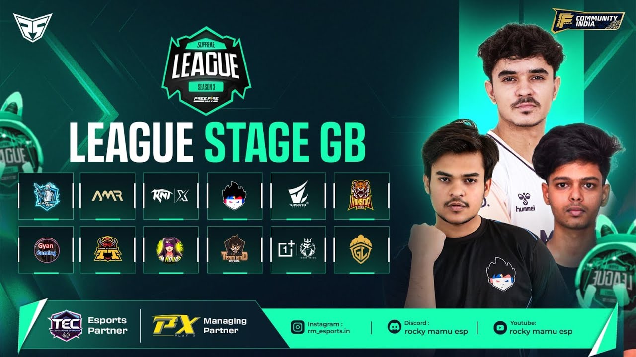 RM SUPREME LEAGUE S3 /FT TSG,VISTA,TT,KAR98,OPGDR,HIND,GG,NG,RNTX,NMR,GODLIKE, 