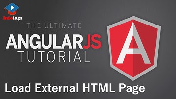 AngularJS Video Tutorials - Custom Directive for Loading External HTML pages