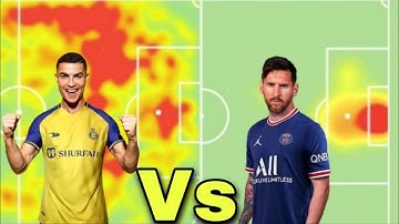 CRISTIANO HEAT MAP IN WHOLE CAREER / MESSI OR RONALDO?