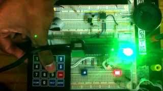 ECNG_2006 Group P4 KEYPAD LED DEMO